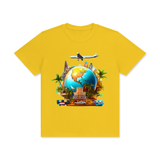 Unisex Classic Crew Neck Cotton T-Shirt