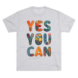 Positive Affirmation Tee, Yes You Can Shirt, Inspirational Crewneck, Motivational Gift