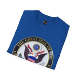 Unisex Great Seal T-Shirt, Patriotic Tee, America Shirt, Gift for Veterans