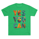 Positive Affirmation Tee, Yes You Can Shirt, Inspirational Crewneck, Motivational Gift