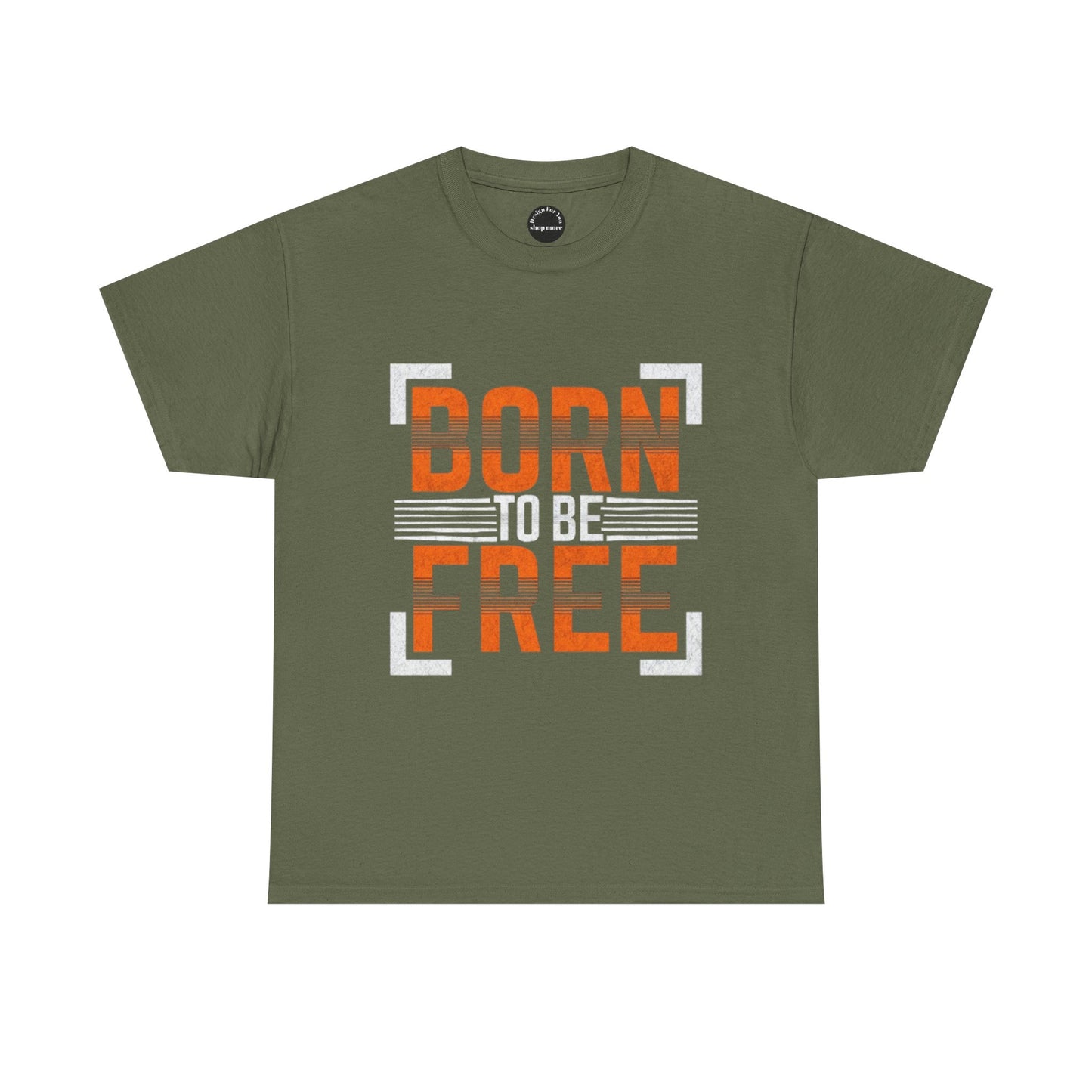 Freedom Statement Tee - Unisex Heavy Cotton T-Shirt, Casual Wear