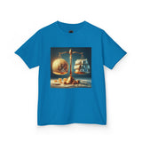 Whimsical Kids Tee, Balance Theme Shirt, Scales of Justice, Education Gift, Fun Learning Apparel, Creative Kids Clothing