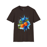 Vibrant Citrus Artwork Unisex Softstyle T-Shirt, Casual Wear