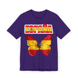 España Butterfly T-Shirt, Unisex Tee, Graphic Tee, Spain Shirt, Travel Souvenir