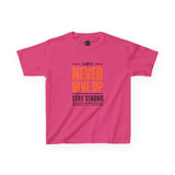 Inspirational Kids Tee, Motivational T-Shirt for Young Dreamers, Encouragement Gift