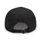 Stylish Bitcoin Dad Hat with Leather Patch, Casual Baseball Cap, Perfect Gift for Crypto Enthusiasts
