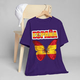 España Butterfly T-Shirt, Unisex Tee, Graphic Tee, Spain Shirt, Travel Souvenir