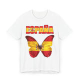 España Butterfly T-Shirt, Unisex Tee, Graphic Tee, Spain Shirt, Travel Souvenir