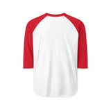 USA Flag Unisex Raglan Shirt - Patriotic Apparel, Independence Day, Casual Wear, Sports Team