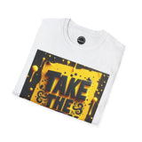 Risk-Taking Unisex T-Shirt, Motivational Graphic Tee, Inspirational Shirt, Perfect Gift for Adventure Seekers