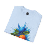 Vibrant Citrus Artwork Unisex Softstyle T-Shirt, Casual Wear