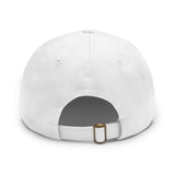 Stylish Bitcoin Dad Hat with Leather Patch, Casual Baseball Cap, Perfect Gift for Crypto Enthusiasts