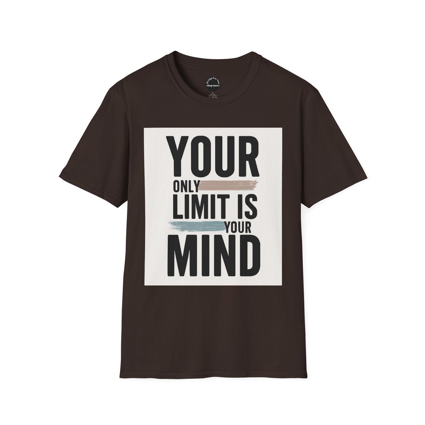 Inspirational Quote T-Shirt, Motivational Apparel, Gift for Students, Unisex Tee, Mindset Shirt, Casual Wear