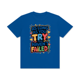 Unisex Classic Crew Neck Cotton T-Shirt