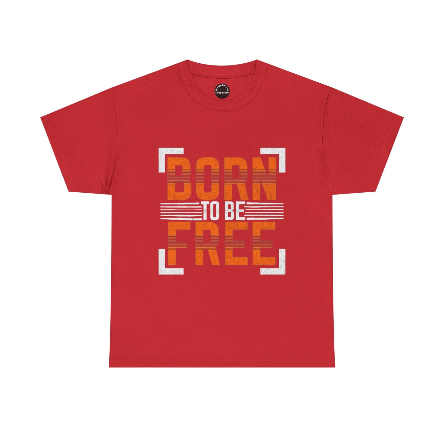 Freedom Statement Tee - Unisex Heavy Cotton T-Shirt, Casual Wear