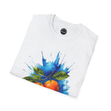 Vibrant Citrus Artwork Unisex Softstyle T-Shirt, Casual Wear