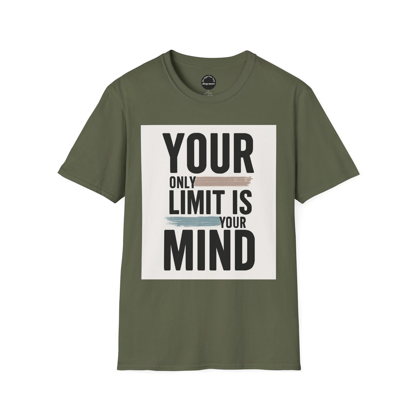 Inspirational Quote T-Shirt, Motivational Apparel, Gift for Students, Unisex Tee, Mindset Shirt, Casual Wear