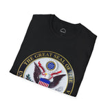 Unisex Great Seal T-Shirt, Patriotic Tee, America Shirt, Gift for Veterans