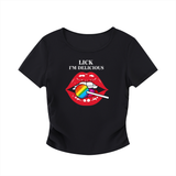 Ruched Bodycon Crop Top