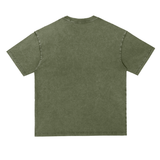 Snow Washed Heavyweight Oversize T-Shirt