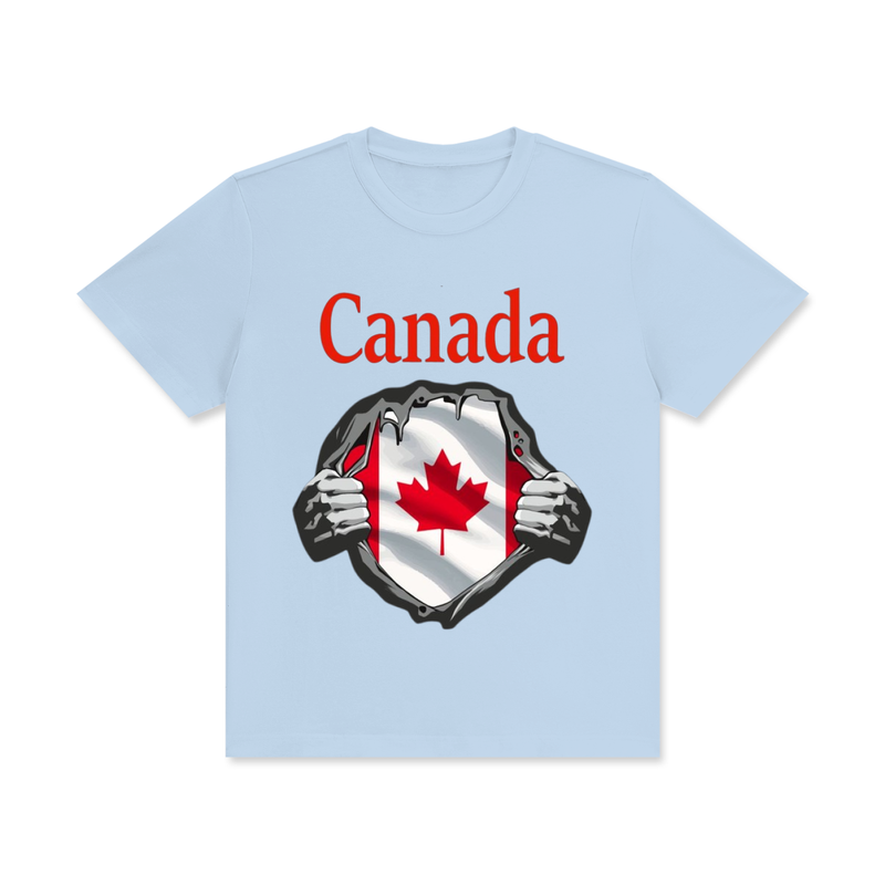 Unisex Classic Crew Neck Cotton T-Shirt