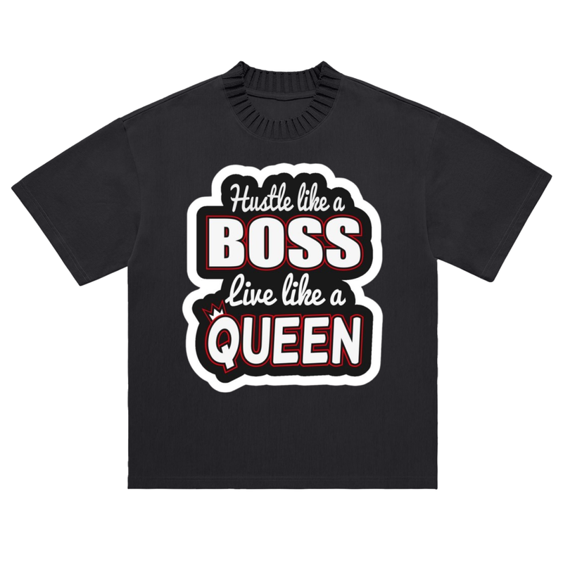 Heavyweight Knitted Round Neck T-Shirt