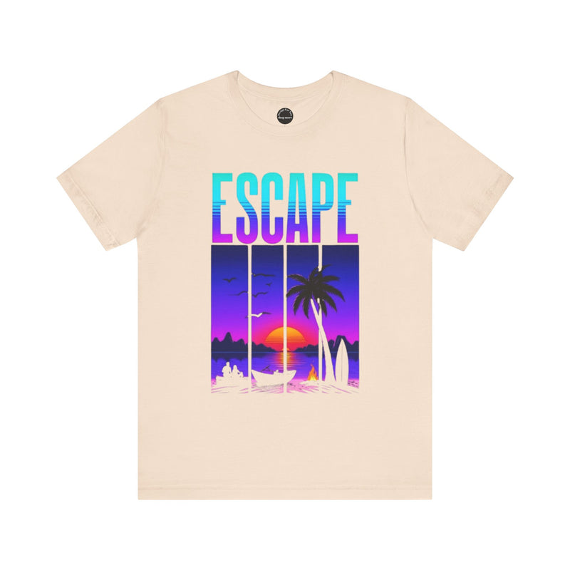 Escape Tropical Vibe Unisex Jersey Tee