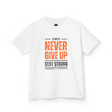 Inspirational Kids Tee, Motivational T-Shirt for Young Dreamers, Encouragement Gift