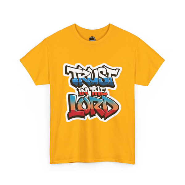 Trust in the Lord Graphic Tee, Inspirational T-Shirt, Unisex Cotton Shirt, Faith Apparel, Casual Wear for All Occasions