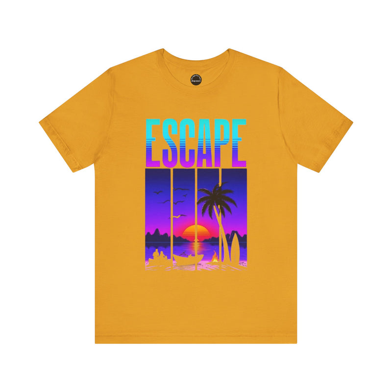 Escape Tropical Vibe Unisex Jersey Tee