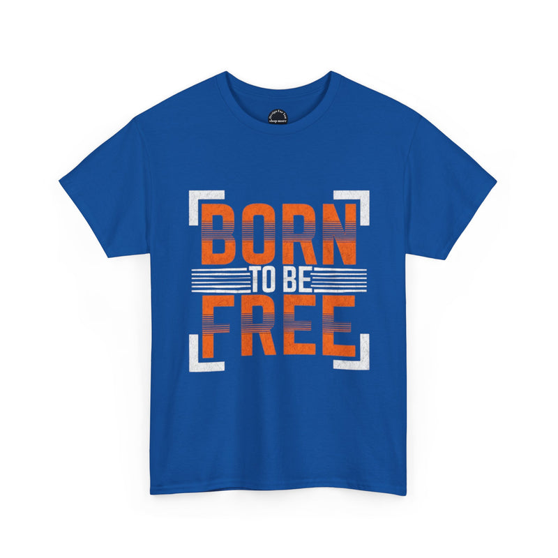 Freedom Statement Tee - Unisex Heavy Cotton T-Shirt, Casual Wear