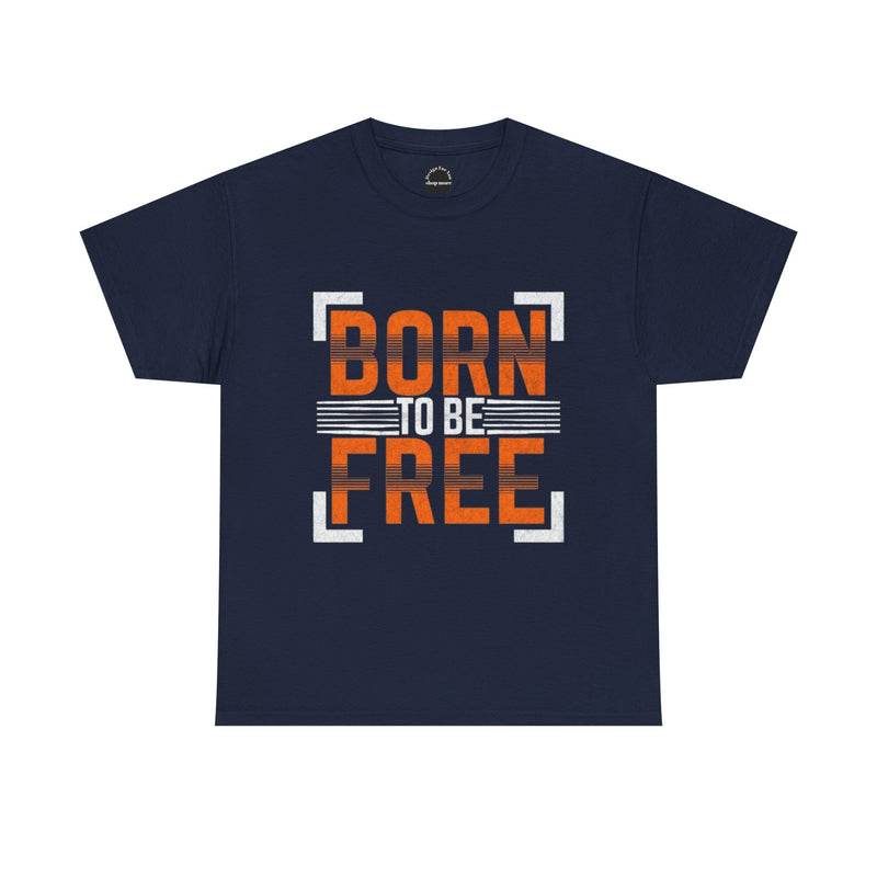 Freedom Statement Tee - Unisex Heavy Cotton T-Shirt, Casual Wear
