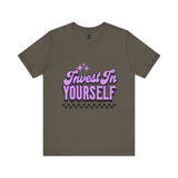 Invest In Yourself Unisex T-Shirt, Motivational Tee, Casual Wear, Self-Care Shirt