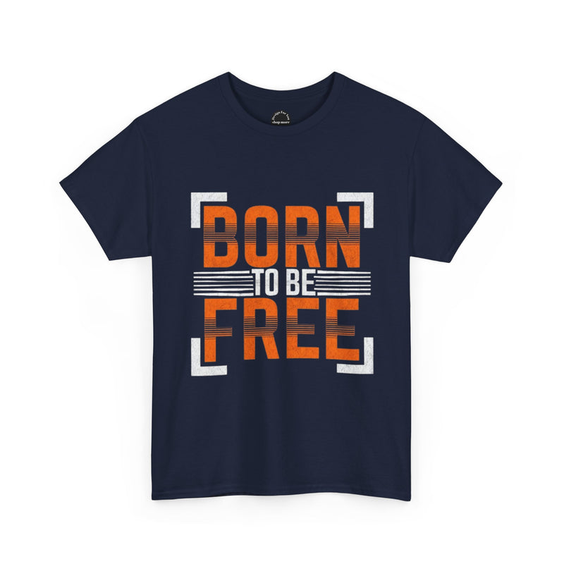 Freedom Statement Tee - Unisex Heavy Cotton T-Shirt, Casual Wear