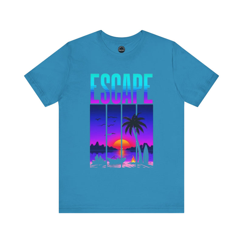 Escape Tropical Vibe Unisex Jersey Tee