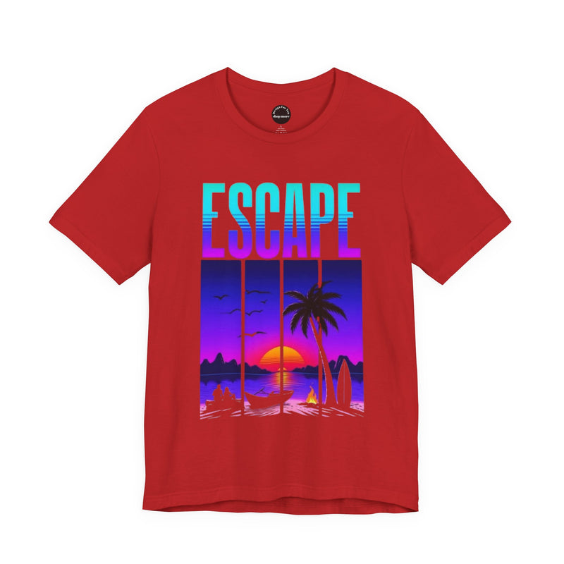 Escape Tropical Vibe Unisex Jersey Tee