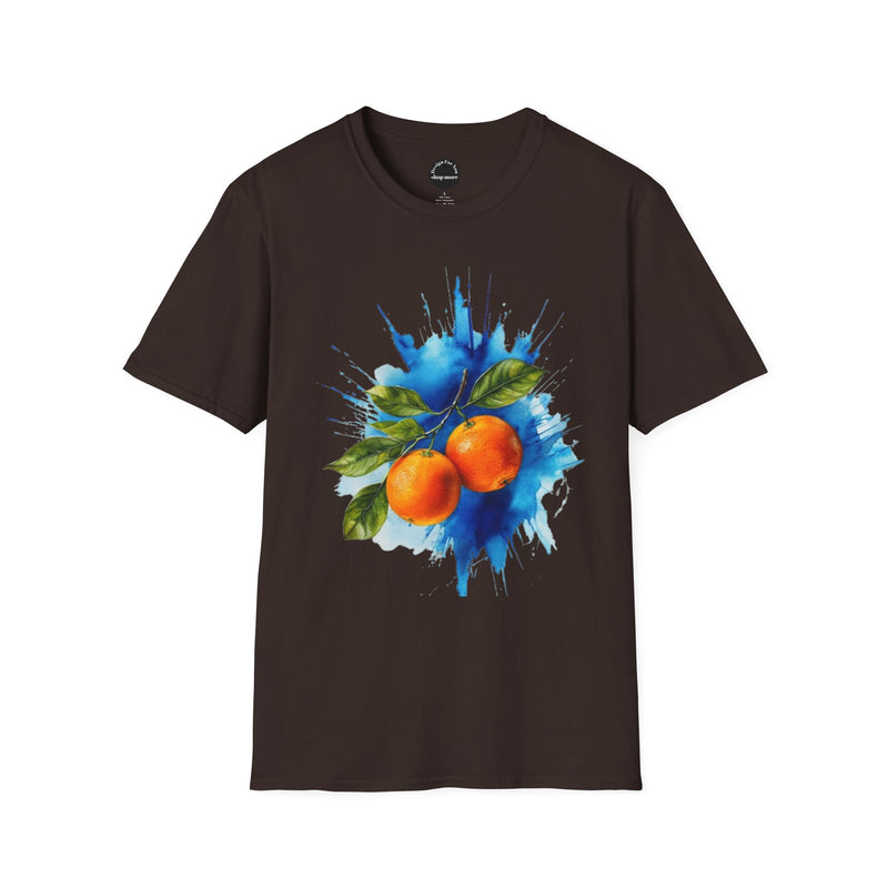 Vibrant Citrus Artwork Unisex Softstyle T-Shirt, Casual Wear