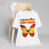 España Butterfly T-Shirt, Unisex Tee, Graphic Tee, Spain Shirt, Travel Souvenir