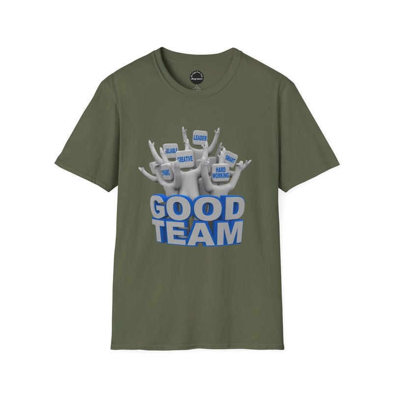 Unisex Team Spirit T-Shirt, Good Team Shirt, Funny Team Tees, Sports Fan Clothing, Group Activity Apparel