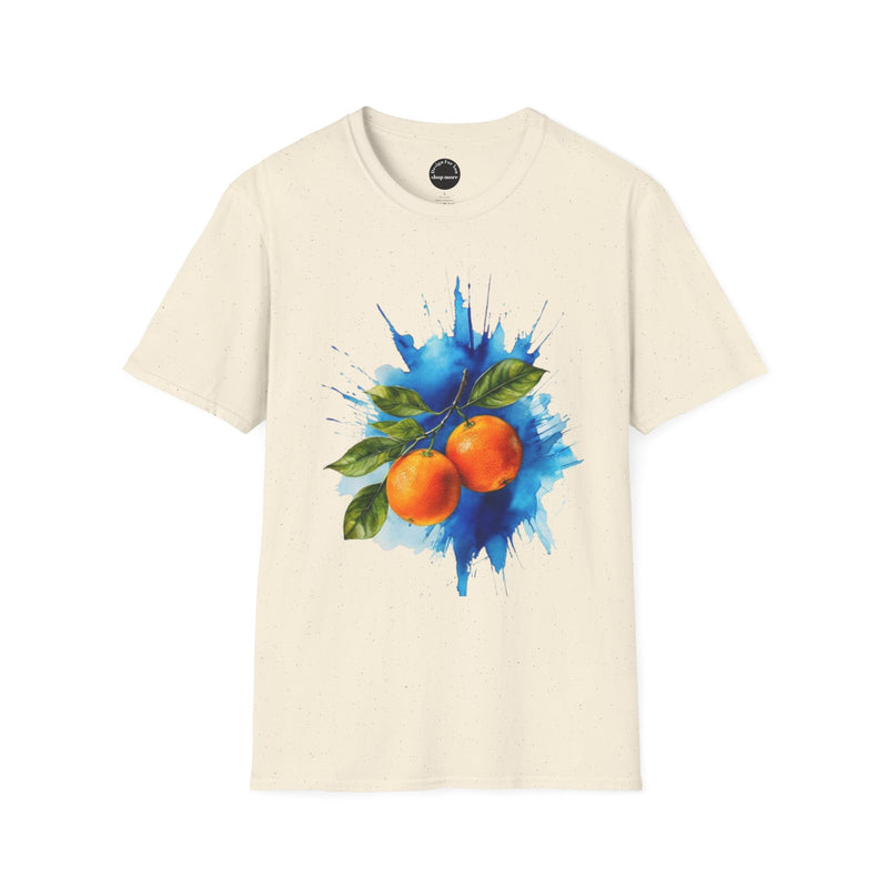 Vibrant Citrus Artwork Unisex Softstyle T-Shirt, Casual Wear