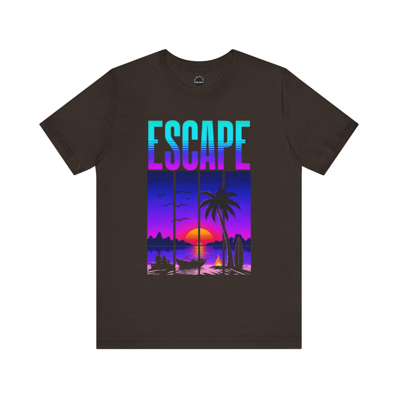 Escape Tropical Vibe Unisex Jersey Tee