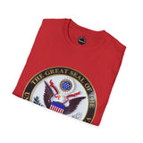 Unisex Great Seal T-Shirt, Patriotic Tee, America Shirt, Gift for Veterans