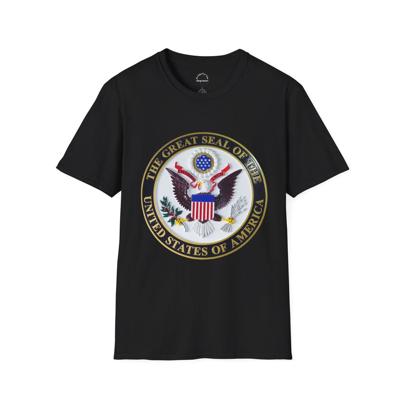 Unisex Great Seal T-Shirt, Patriotic Tee, America Shirt, Gift for Veterans