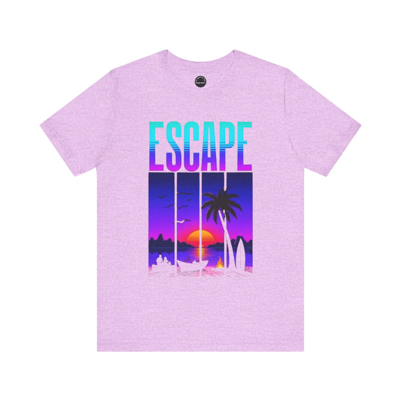 Escape Tropical Vibe Unisex Jersey Tee