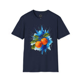 Vibrant Citrus Artwork Unisex Softstyle T-Shirt, Casual Wear
