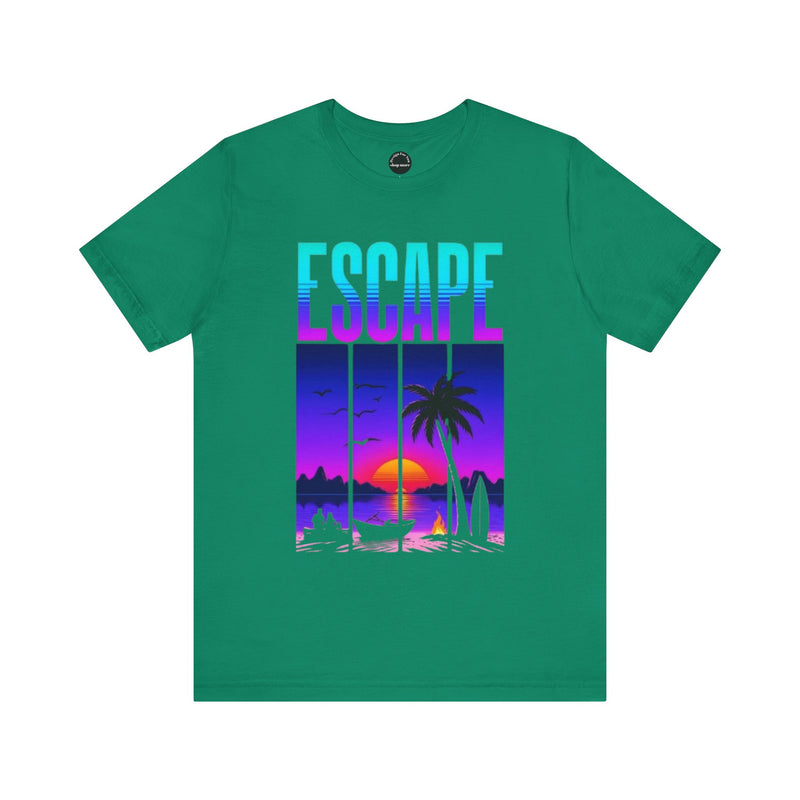 Escape Tropical Vibe Unisex Jersey Tee