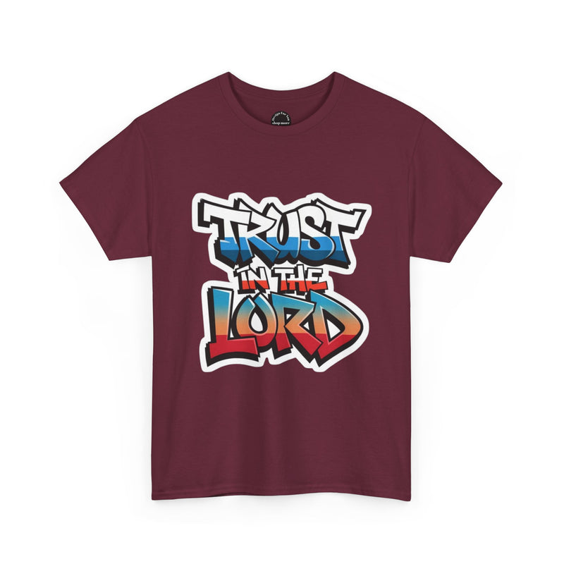 Trust in the Lord Graphic Tee, Inspirational T-Shirt, Unisex Cotton Shirt, Faith Apparel, Casual Wear for All Occasions