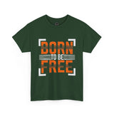 Freedom Statement Tee - Unisex Heavy Cotton T-Shirt, Casual Wear