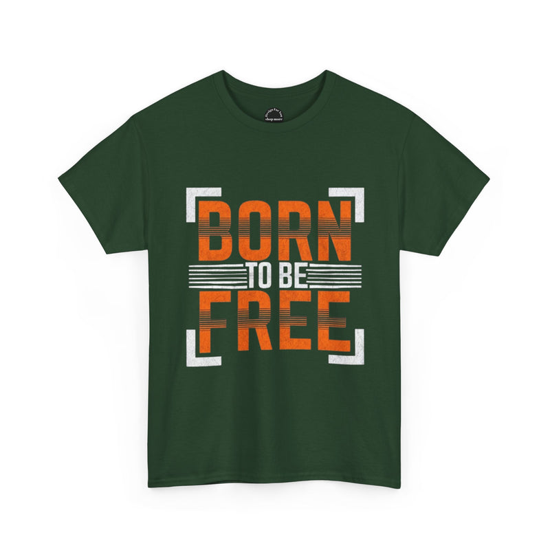 Freedom Statement Tee - Unisex Heavy Cotton T-Shirt, Casual Wear