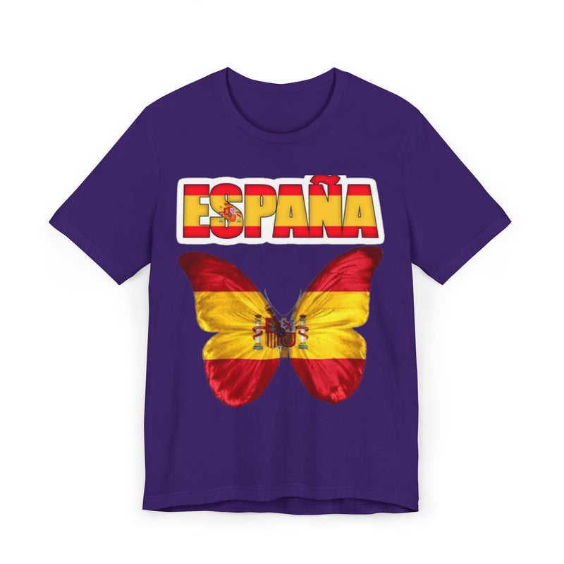 España Butterfly T-Shirt, Unisex Tee, Graphic Tee, Spain Shirt, Travel Souvenir